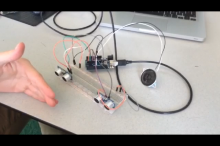 testing first instument with motion sensors